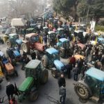 Συλλαλητήριο με τρακτέρ στην Αγιά με αίτημα ένταξης μήλων, αχλαδιών και καστάνων σε πρόγραμμα ad hoc