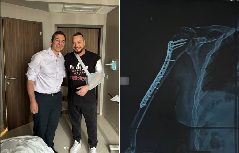 Χρήστος Δάντης μετά το χειρουργείο του: «Μου “έδωσαν” πίσω το χέρι μου»