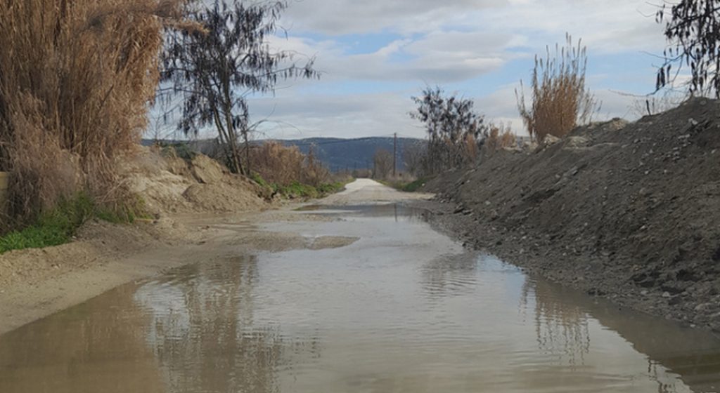 Πλημμύρα σε εκτάσεις της Ελασσόνας και της Τσαριτσάνης - Καταστροφή σε καλλιέργειες και στάβλους • Έλληνας Αγρότης