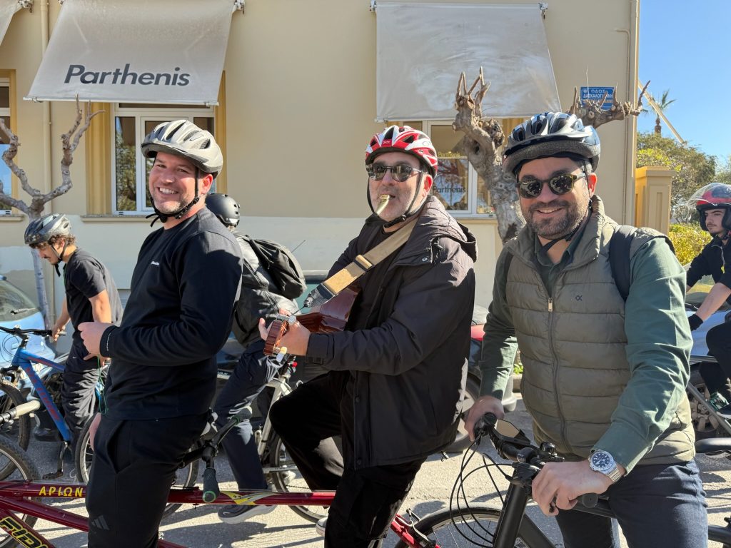 Με ποδήλατα και χαμόγελα “πλημμύρισαν” τα Χανιά