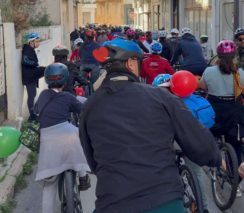 Με ποδήλατα και χαμόγελα “πλημμύρισαν” τα Χανιά