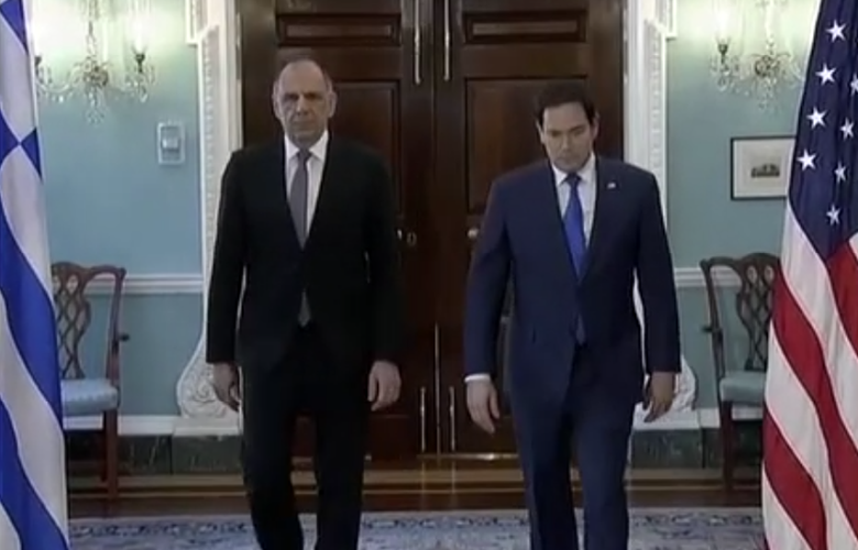 Γεραπετρίτης μετά τη συνάντηση με Ρούμπιο στον Λευκό Οίκο: «Στο ανώτατο επίπεδο οι ελληνοαμερικανικές σχέσεις»