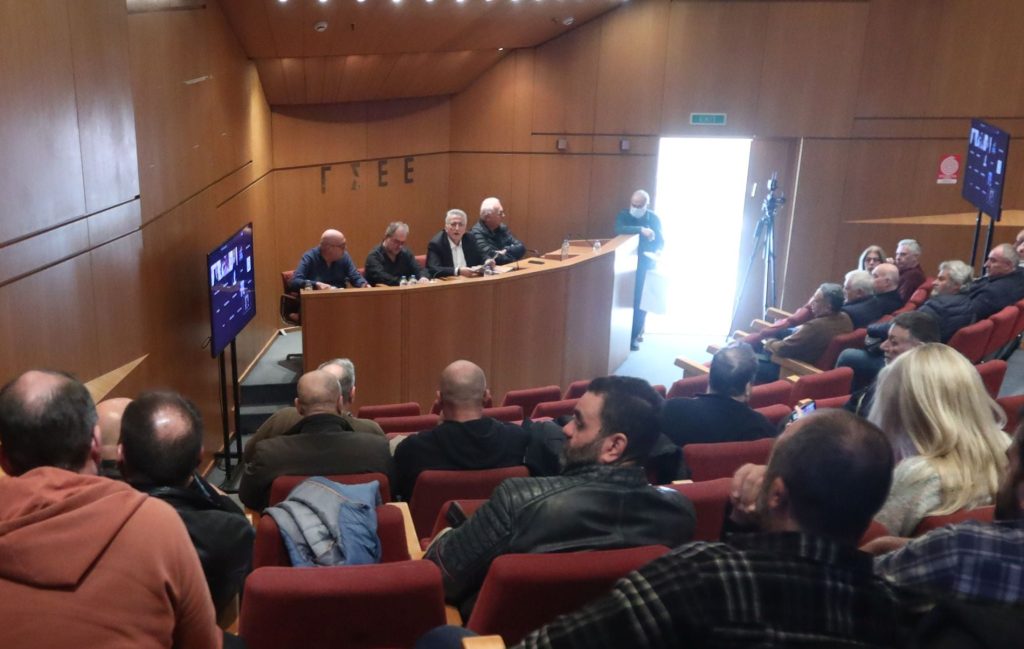 Το φαγοπότι στη ΓΣΕΕ