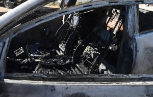 Σορός εντοπίστηκε σε φλεγόμενο όχημα στη Σφενδάμη Πιερίας