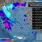 Πού έπεσε το μεγαλύτερο ύψος βροχής σύμφωνα με το Meteo/Εθνικό Αστεροσκοπείο Αθηνών – Νέες συστάσεις της Πολιτικής Προστασίας για την κακοκαιρία