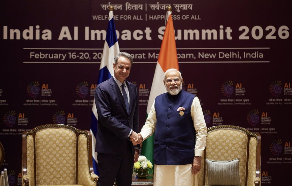 Συνάντηση Κυριάκου Μητσοτάκη με τον Ινδό πρωθυπουργό: Η Ελλάδα επιθυμεί να συμμετάσχει στον οικονομικό διάδρομο IMEC