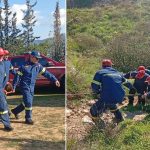 Απεγκλωβίστηκε τραυματίας στα Τουρκοβούνια, από την Πυροσβεστική