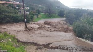 Κακοκαιρία: Ήχησε το 112 στη Τριφυλία