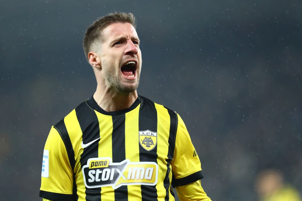 Conference League: Η λίστα της ΑΕΚ για τους νοκ άουτ αγώνες – «Μέσα» Bάργκα, Γκεοργκίεφ, Καλοσκάμης -«Κόπηκαν» Πιερό, Λιούμπιτσιτς, Ζοάο Μάριο και Γκρούγιτς