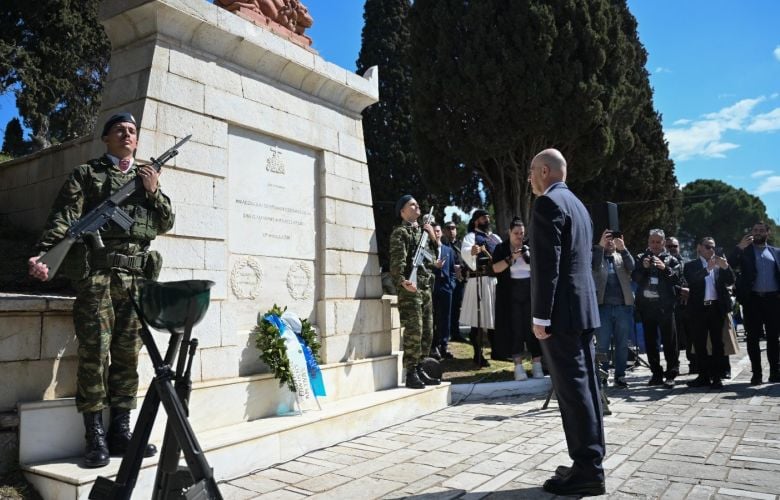 Δένδιας από το Μεσολόγγι: Αποτίουμε φόρο τιμής για τα 200 χρόνια από την Έξοδο