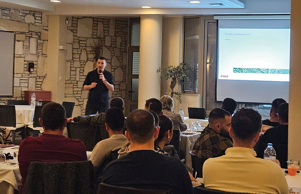 Η FMC εστιάζει σε καινοτομία, βιωσιμότητα και σύγχρονη φυτοπροστασία