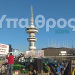 Απόβαση τρακτέρ έξω από τη ΔΕΘ για το συλλαλητήριο των αγροτών στην Agrotica