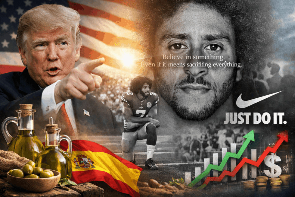 Η αντιπαράθεση του Τραμπ θα πλήξει ή θα ωφελήσει το ισπανικό ελαιόλαδο; Το παράδειγμα της Nike