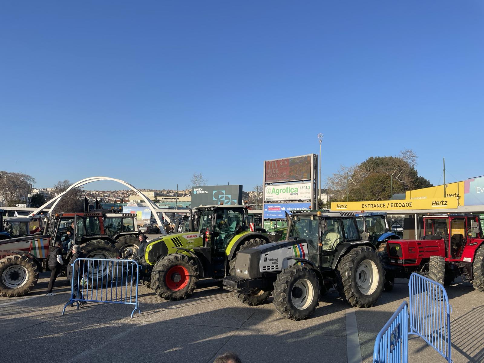 Με 50 τρακτέρ υποδέχονται τον Τσιάρα οι αγρότες στα εγκαίνια της 31ης Agrotica