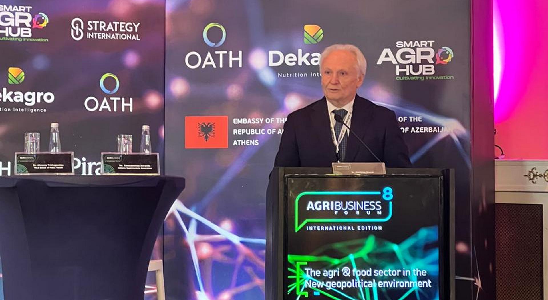 Ανδριανός στο AgriBussines Forum: Εκσυγχρονισμός της παραγωγής και διαχείριση πόρων οι προκλήσεις της εποχής • Έλληνας Αγρότης