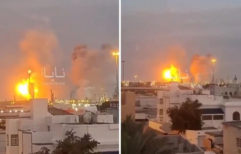 Φωτιά σε διυλιστήριο του Μπαχρέιν από πλήγμα ιρανικού πυραύλου