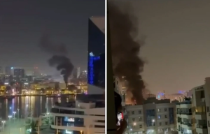 Οι Ιρανοί χτύπησαν με drone κοντά στο αμερικανικό προξενείο στο Ντουμπάι – Βίντεο η στιγμή της έκρηξης