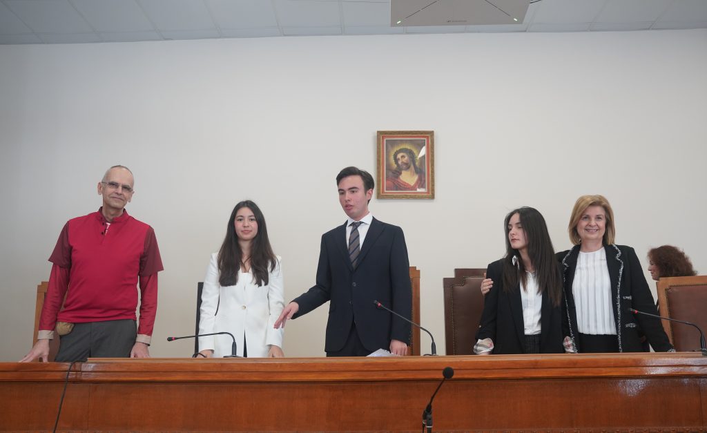 Λάρισα: Μαθητές σε ρόλο… δικαστή – Αναπαράσταση δίκης στο Εφετείο Λάρισας