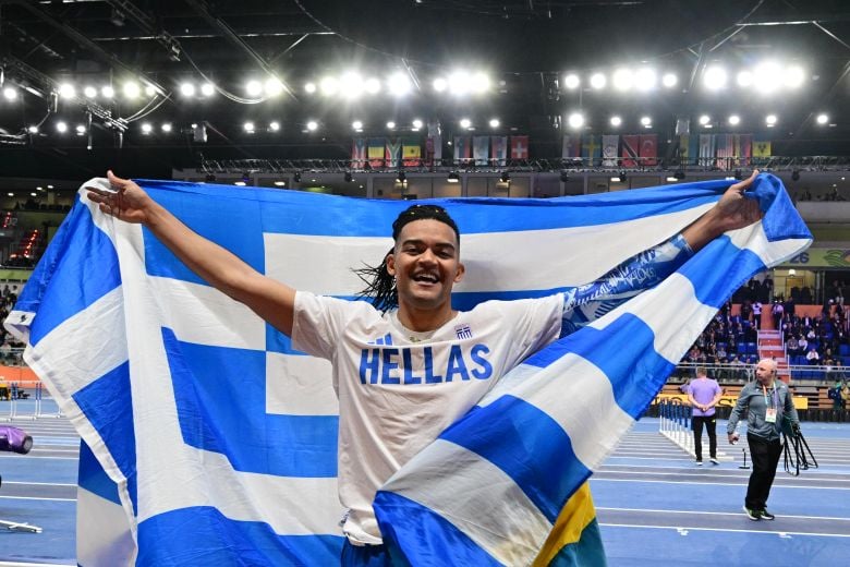 «Θέλω να γράψω τη δική μου ιστορία και να κάνω παγκόσμιο ρεκόρ», είπε ο Καραλής για το ασημένιο μετάλλιο στο Παγκόσμιο κλειστού στίβου