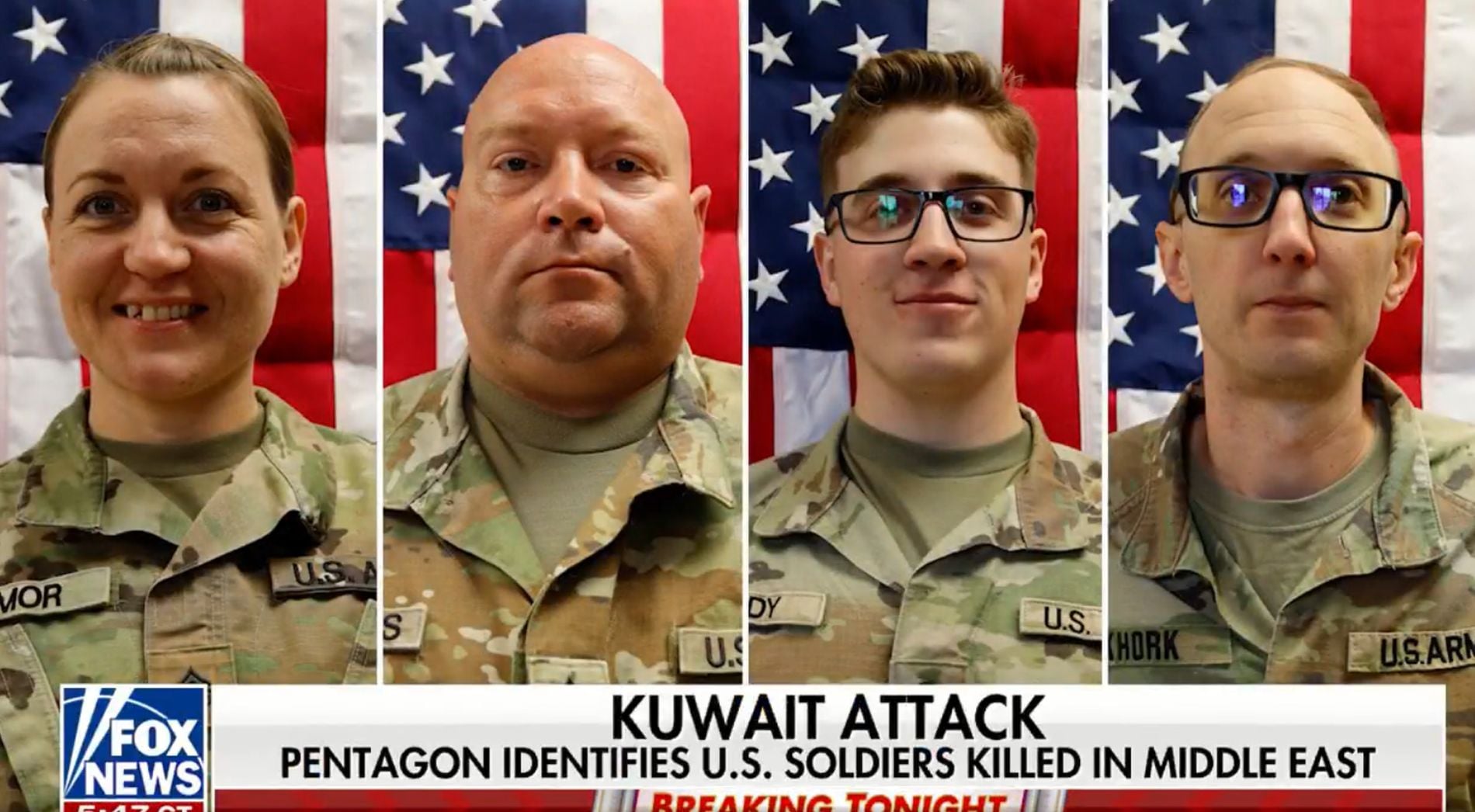 Νεκροί Αμερικανοί στρατιώτες