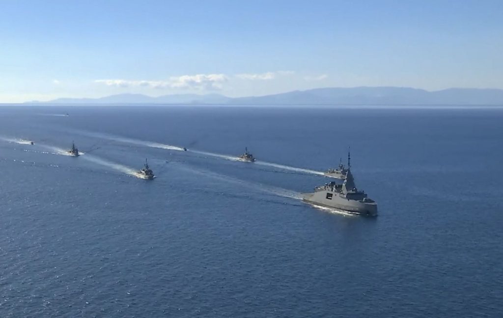 Στην Κύπρο ο «Κίμων», ελληνικά F-16 και ο Νίκος Δένδιας