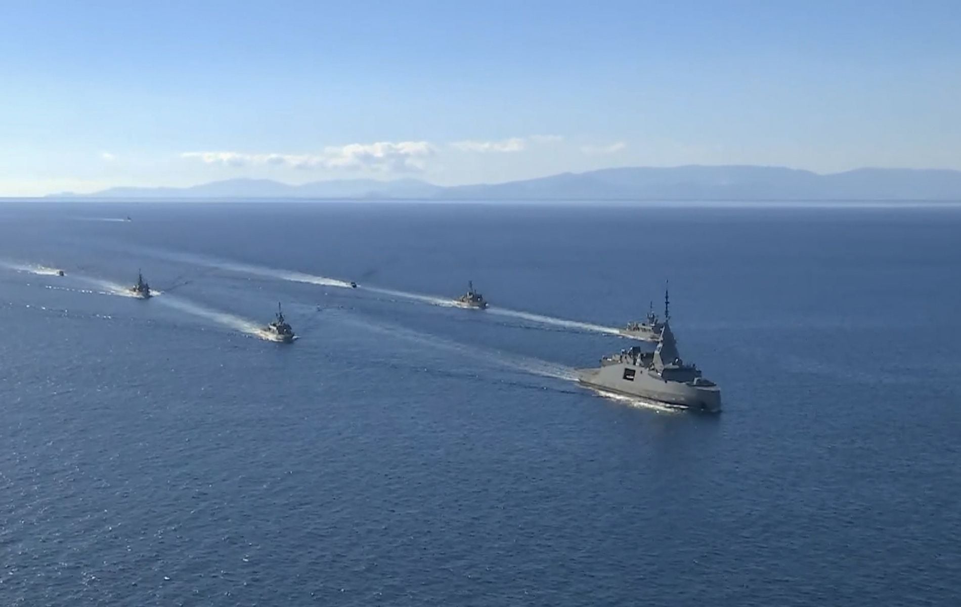 Στην Κύπρο ο «Κίμων», ελληνικά F-16 και ο Νίκος Δένδιας