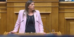 Σύγκρουση Γεωργιάδη-Κωνσταντοπούλου στη Βουλή με καταγγελίες για βιντεοσκόπηση