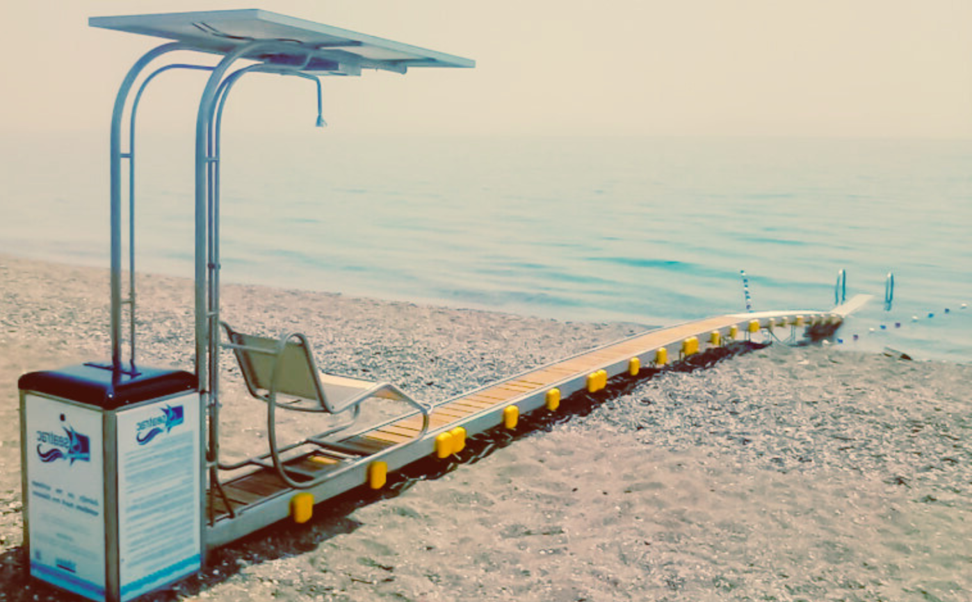 Mηχανισμοί πρόσβασης ΑμεΑ σε 4 παραλίες της Ζαχάρως