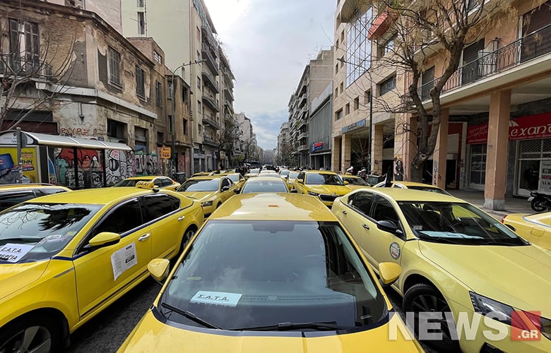 Τετραήμερη απεργία στα ταξί της Αττικής από αύριο