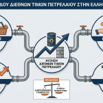 Το ράλι στα καύσιμα απειλεί την ανάπτυξη και το εισόδημα των Ελλήνων