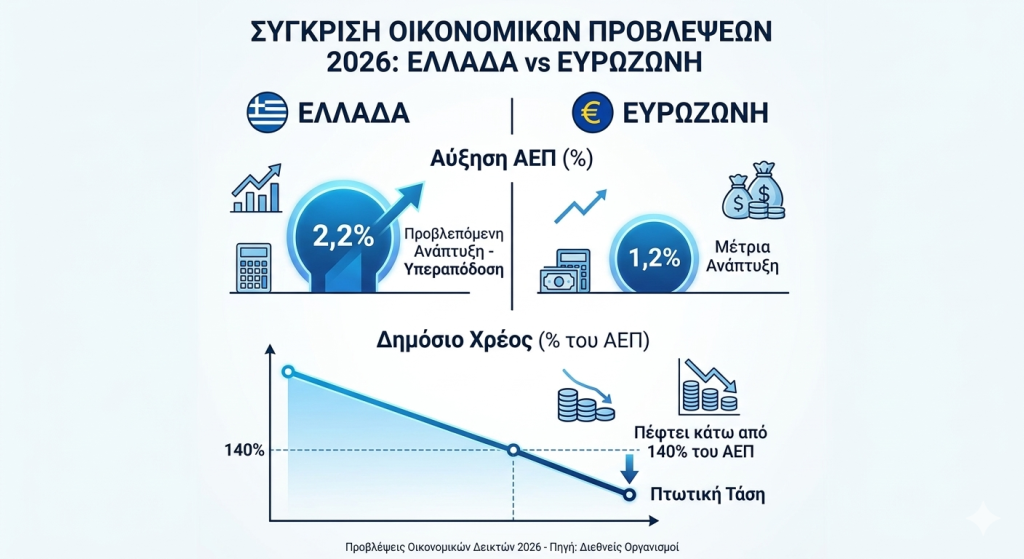 Καλά νέα από Moody’s και Fitch για ελληνική οικονομία και τράπεζες