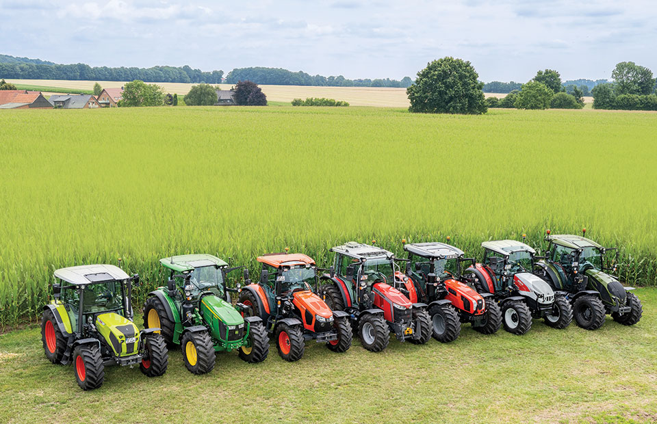 Επτά τρακτέρ με ισχύ ως 100 ίππους που ταιριάζουν γάντι στα ελληνικά χωράφια