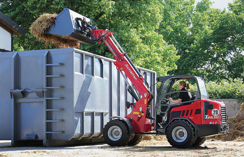 Ανεβάζει σε νέο επίπεδο την παραγωγικότητα η πλήρης σειρά φορτωτών Schäffer