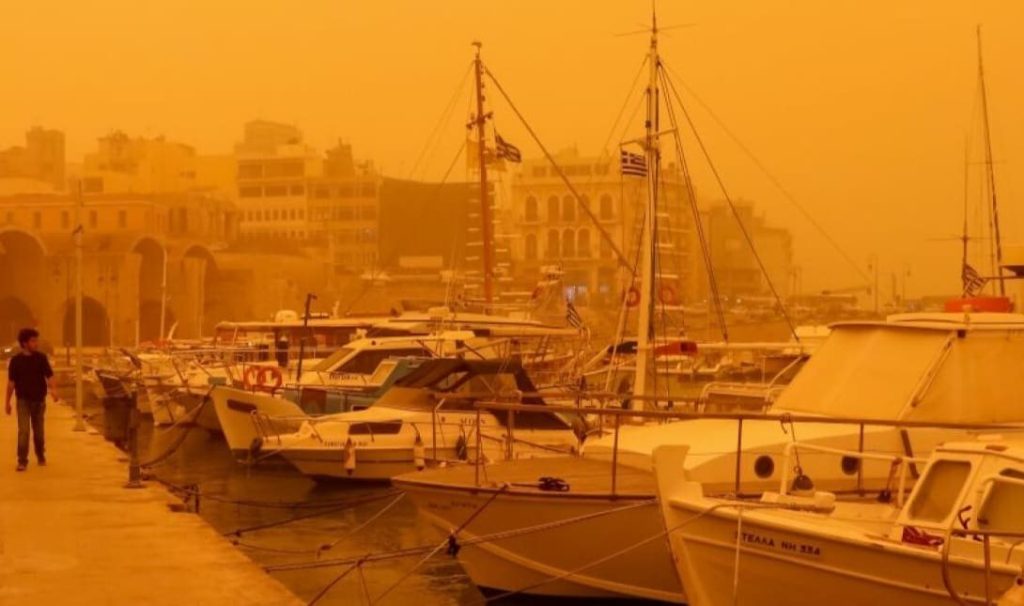 Επιστρέφει η αφρικανική σκόνη και η λασποβροχή