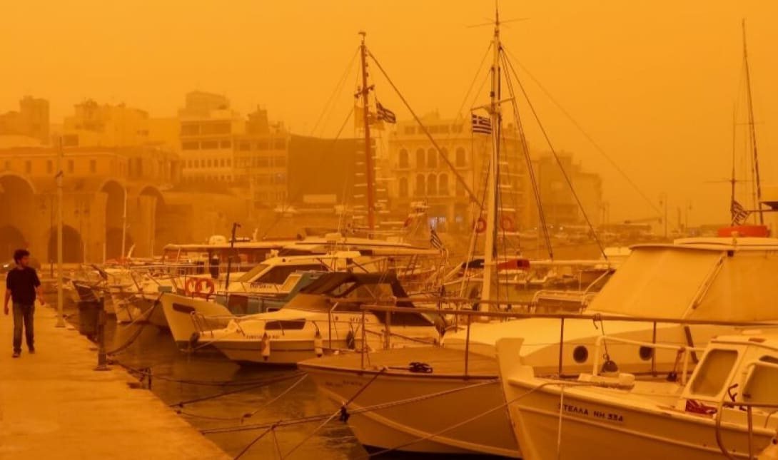 Επιστρέφει η αφρικανική σκόνη και η λασποβροχή