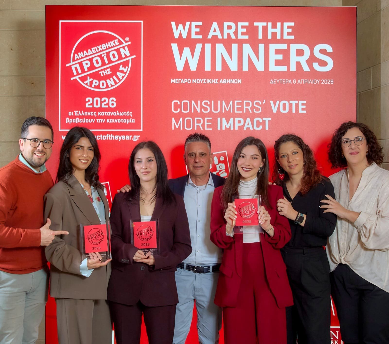 Τριπλή διάκριση για Coca-Cola στα «Προϊόντα της Χρονιάς 2026»