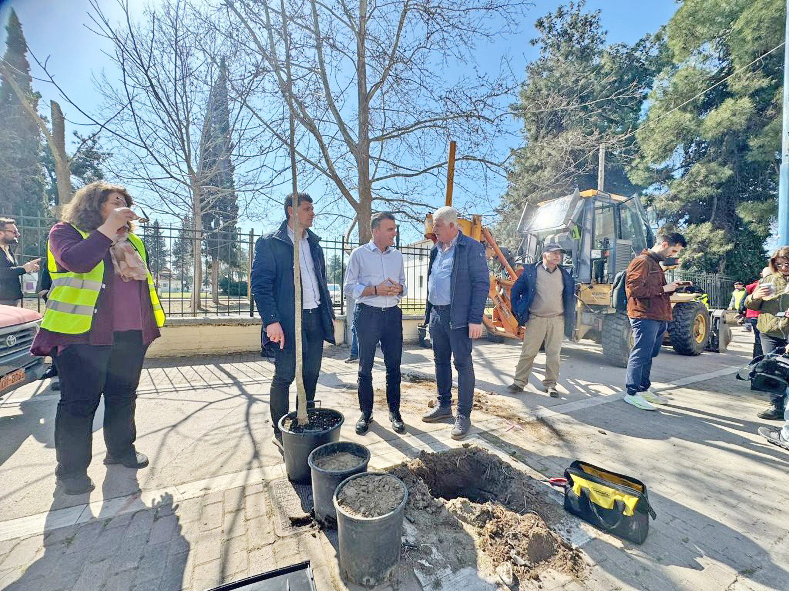 Πάνω από 1.300 νέα δέντρα μέχρι τέλη του 2026 στη Λάρισα