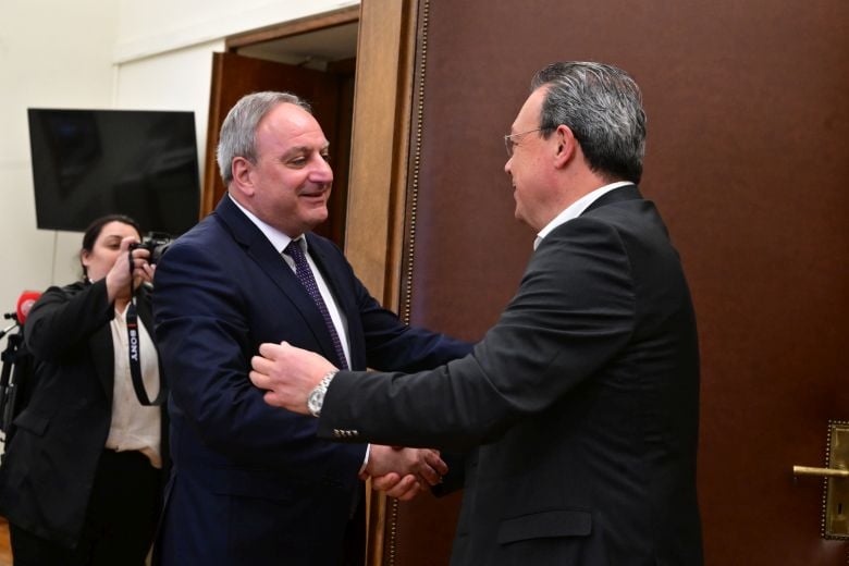 Σωκράτης Φάμελλος: Μείζον θέμα η επίλυση του Κυπριακού με βάση τις αποφάσεις του ΟΗΕ