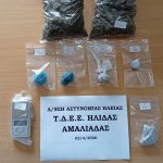 Σύλληψη άνδρα για διακίνηση ναρκωτικών στην Αμαλιάδα