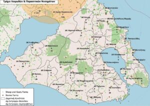 Με 20 κρούσματα σε 25 εκτροφές συνεχίζει να διασπείρεται ο αφθώδης στη Λέσβο - Οι περιοχές εξάπλωσης (ΦΩΤΟ) • Έλληνας Αγρότης