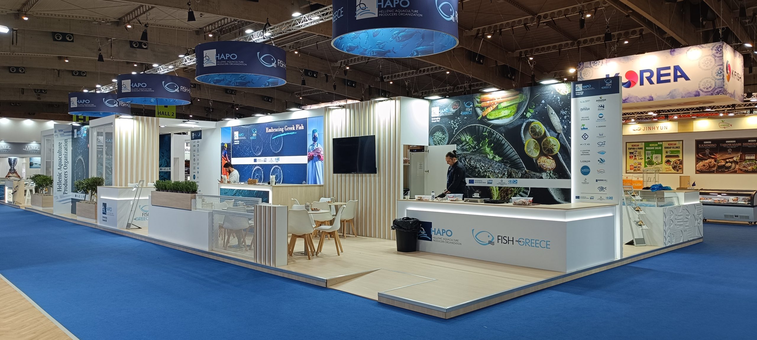 Πλατφόρμα δικτύωσης η Seafood Expo Global στη Βαρκελώνη για ελληνική υδατοκαλλιέργεια